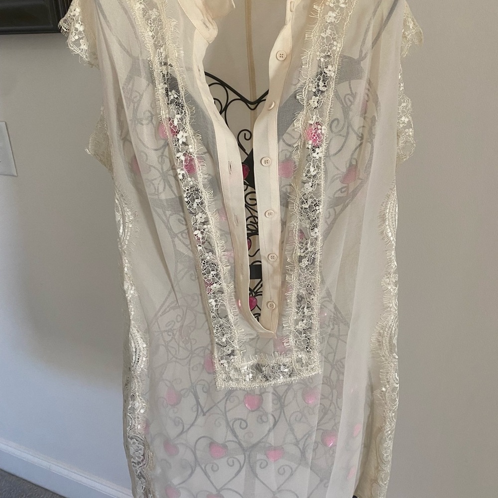 Bebe dress with slip size 4